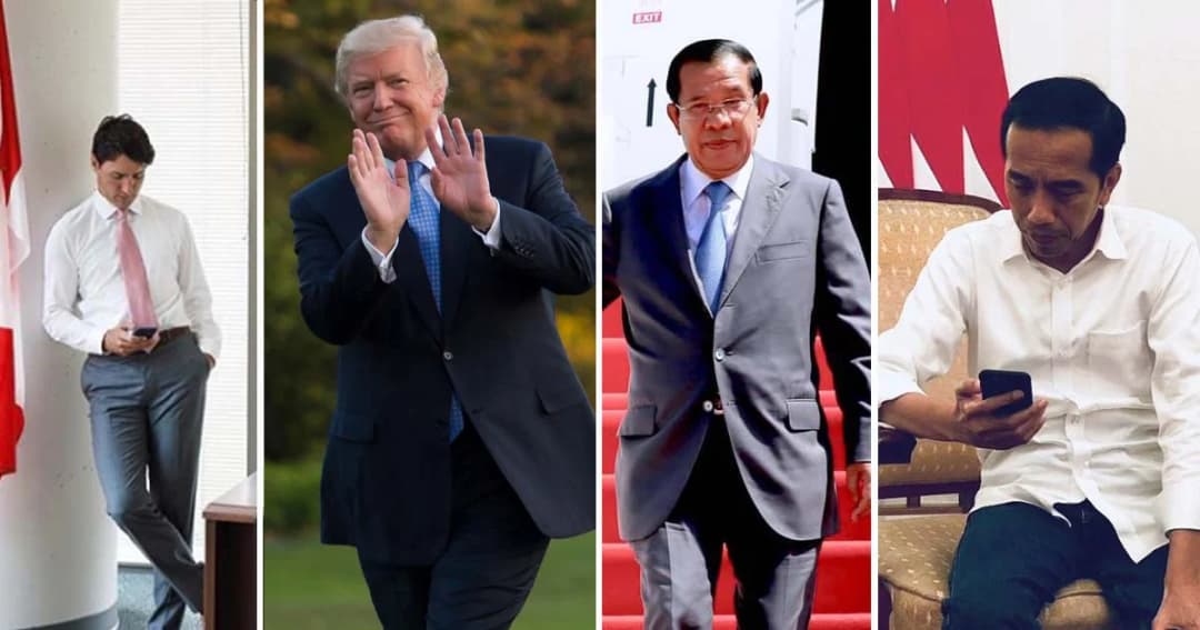 4 ผู้นำประเทศ ใช้สื่อโซเชียลมีเดียเก่ง