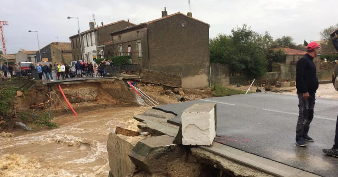 แจ้งเตือนน้ำท่วมฉับพลันในฝรั่งเศส เสียชีวิตแล้ว 6 ราย