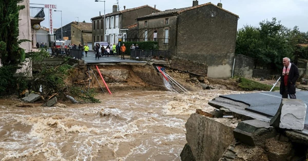 โปรตุเกสดับ 10 ฝรั่งเศสสังเวย 13 เหตุพายุเลสลีถล่ม น้ำท่วมหนัก