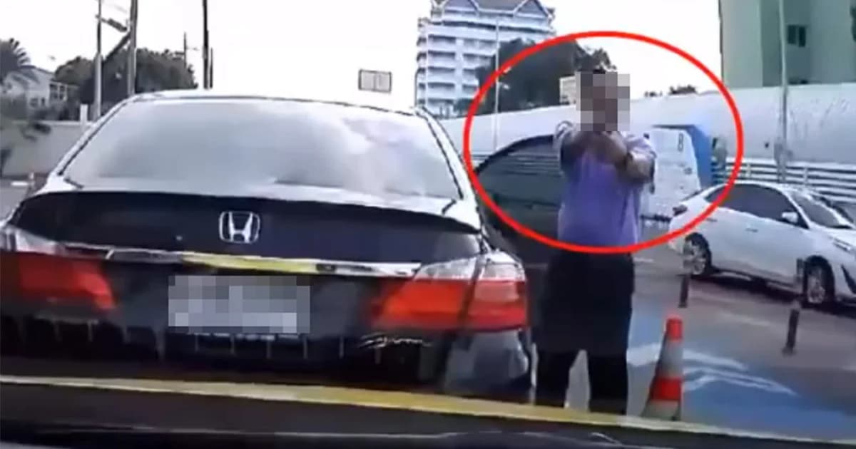 ผช.เลขาธิการคณะกรรมการ ป.ป.ช. ชักปืนขู่คู่กรณี อ้าง โดนปาดหน้า ตามบีบเเตรใส่