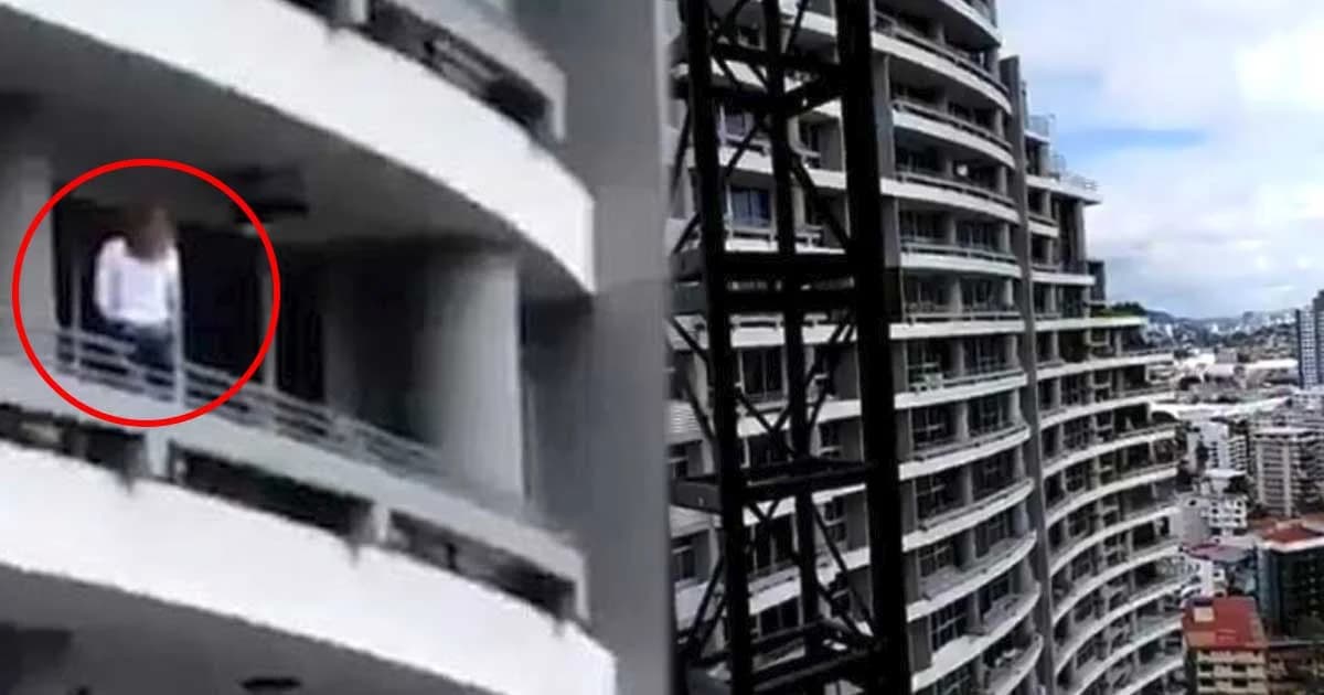 เปิดคลิป หญิงโปรตุเกสตกตึก 27 ชั้นดับ หลังนั่งเซลฟีบนราวระเบียง