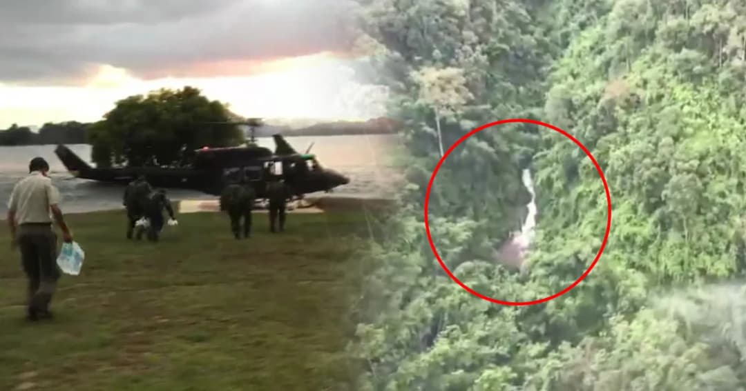 กาญจนบุรี ระดมกำลังช่วยลำเลียงนทท.ตกเขา ป่าอุทยานเขาแหลม พบแล้วเจ็บสาหัส