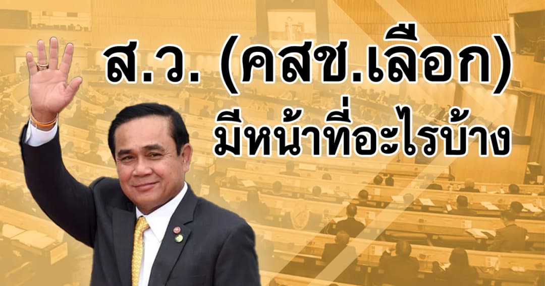 ร่วมเลือกนายกฯ ตรวจการบ้านรัฐบาล เปิดข้อมูลลึก “ส.ว.” ที่ คสช. เลือกมา เข้ามาทำอะไรบ้าง