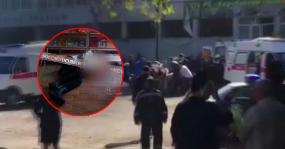 มือปืนโจ๋แค้นวิทยาลัยไครเมีย บุกระเบิด-กราดยิงตายหมู่ 19 เจ็บเกือบ 50