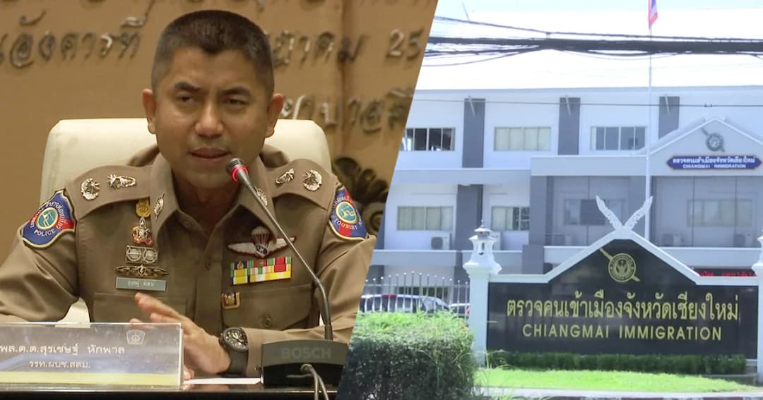 สั่งย้าย 3 ตำรวจ ตม.เชียงใหม่ เซ่นปล่อยนักท่องเที่ยวรอต่อวีซ่านาน