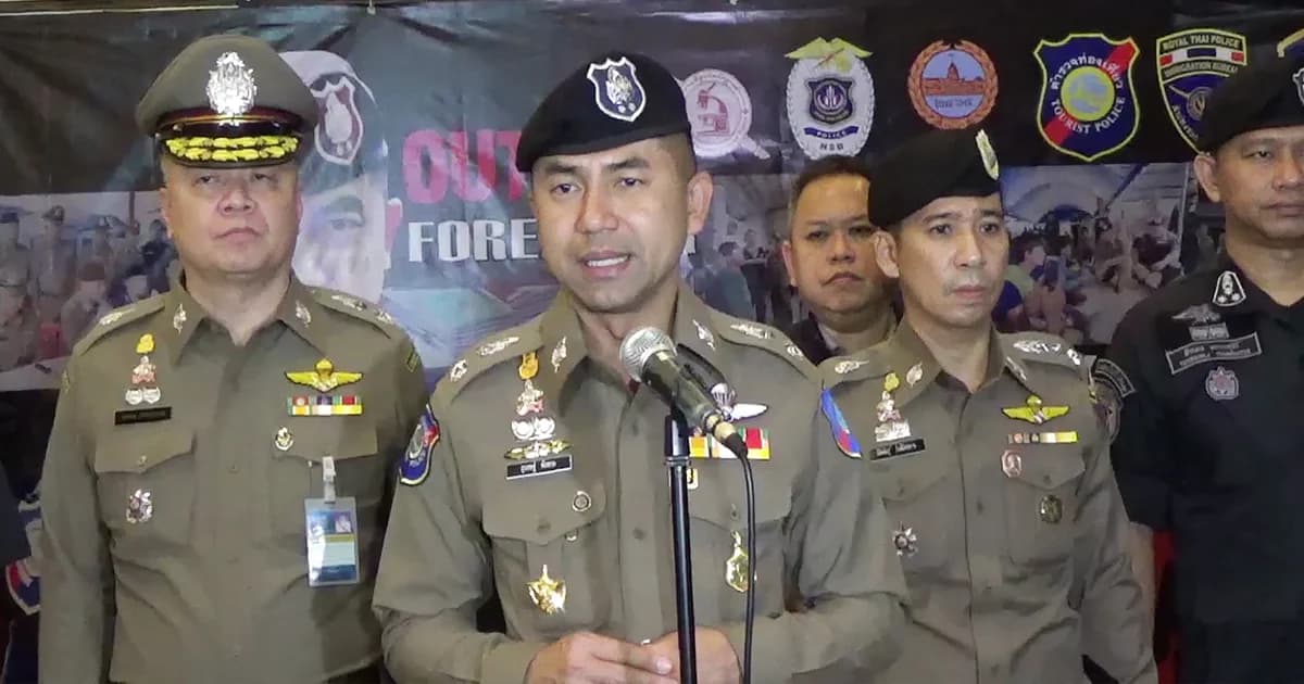 ‘บิ๊กโจ๊ก’ ระดมกวาดล้างต่างชาติผิดกฎหมาย รวบได้กว่า 700 ราย