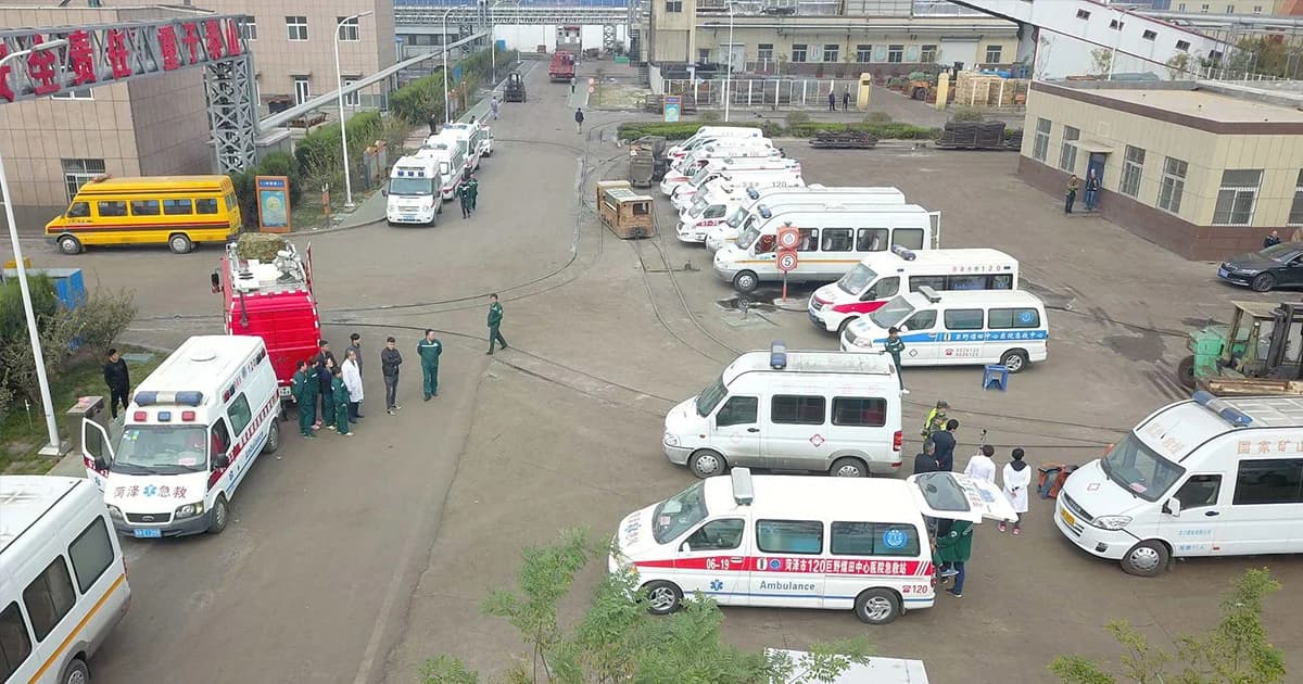 เหมืองหินในจีนระเบิด พบคนงานติดอยู่ 22 คน