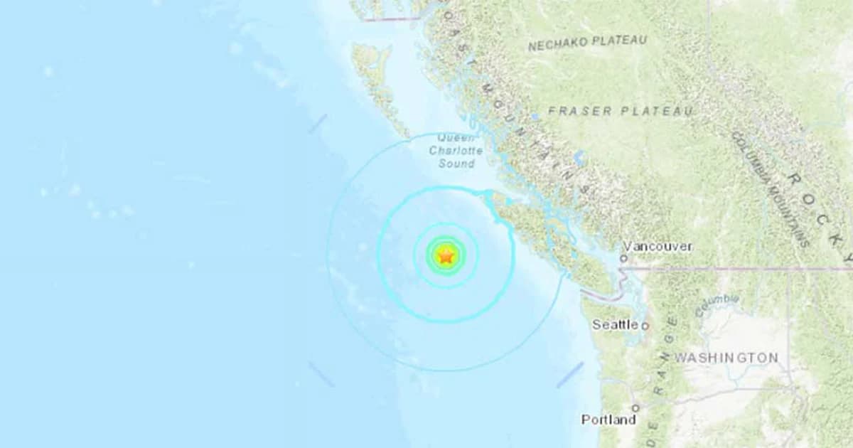 ‘แคนาดา’ เจอแผ่นดินไหวขนาดใหญ่เขย่า 3 ครั้งติด ในเวลาไม่ถึงชั่วโมง