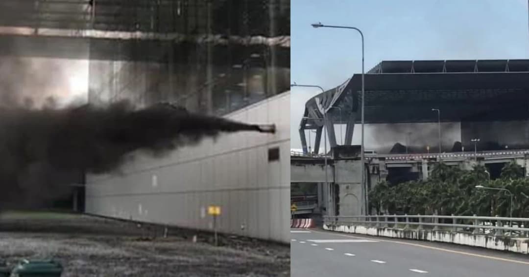 ควันดำลอยพุ่งเหนือสนามบินสุวรรณภูมิ! เหตุไฟฟ้าดับ-ขัดข้อง ยันไม่กระทบระบบการทำงาน