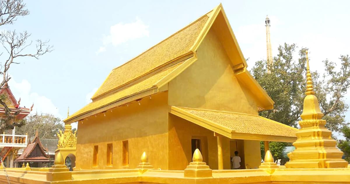 ดราม่าเหนือกาลเวลา ! ทาโบสถ์โบราณเป็นสีทอง กรมศิลป์ฯ เม้นต์เดือด เตรียมตรวจสอบ