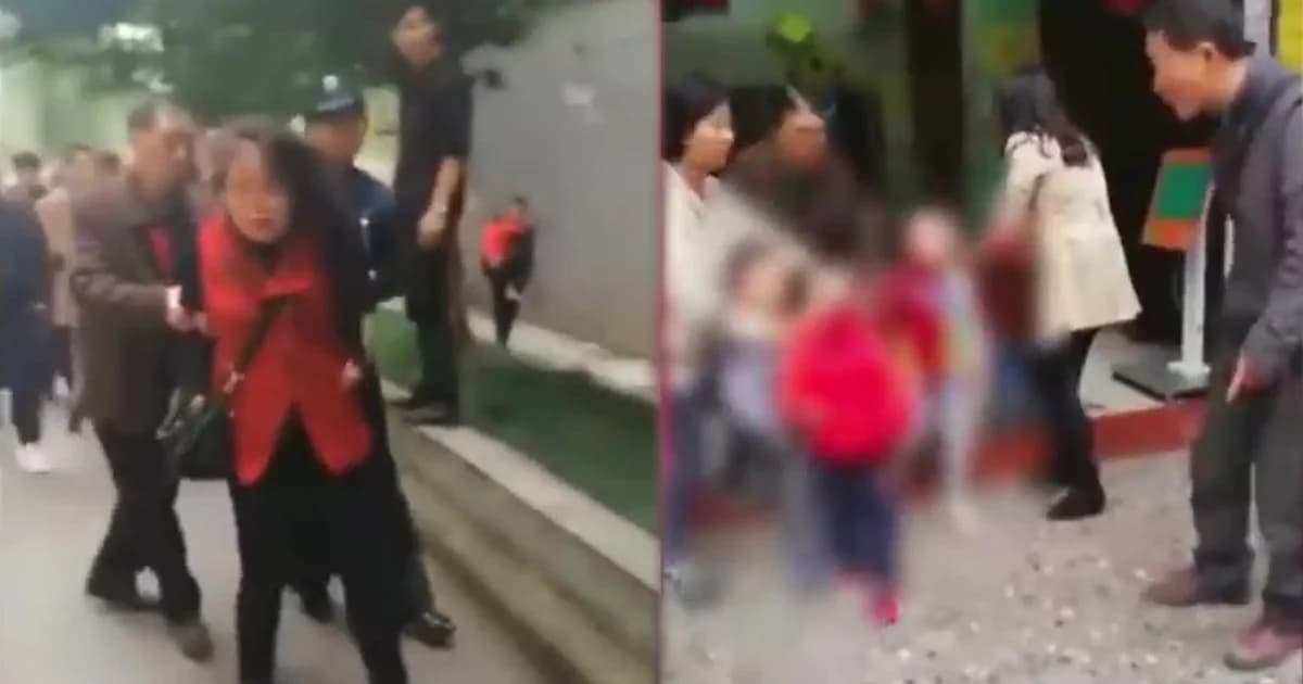 หญิงจีนคลั่งบุก ร.ร.อนุบาล ใช้มีดแทงเด็กเจ็บนับ 10 ราย