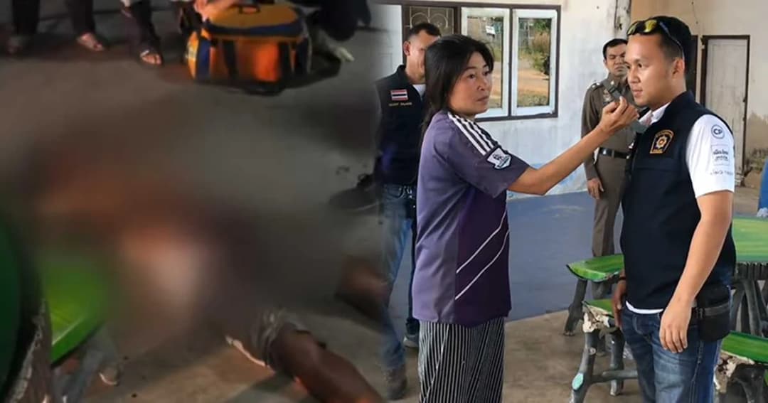 สาวกัมพูชาหึงโหด คว้ามีดแทงคอผัวดับ หลังมีหญิงอื่นโทร.หากลางดึก