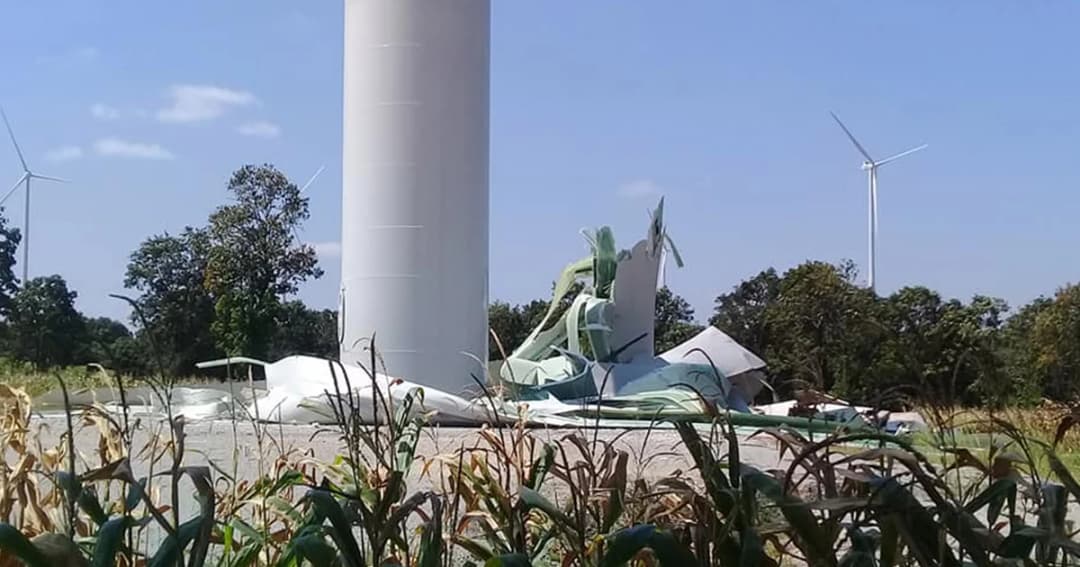 “กกพ.” สั่งหยุดเดินเครื่องกังหันลมผลิตไฟฟ้าโคราชทั้งหมด หลังเครื่องขัดข้องระเบิด 1 ตัว