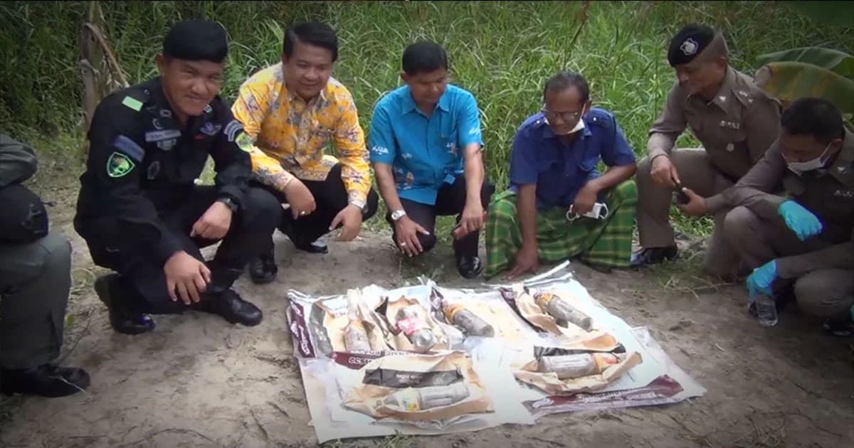 ยึดกระสุนปืนอาก้า 600 นัดซุกในป่า คาดโยงลอบยิงทหารพราน 2 ศพ