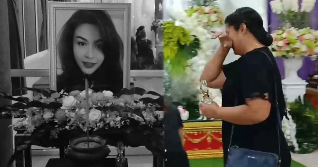 ศพ “จุ๋ม นุสรา” ประสบเหตุ ฮ.ตก ลำเดียวกับ “เจ้าสัววิชัย” ถึงวัดแล้ว แม่ร่ำไห้แทบขาดใจ