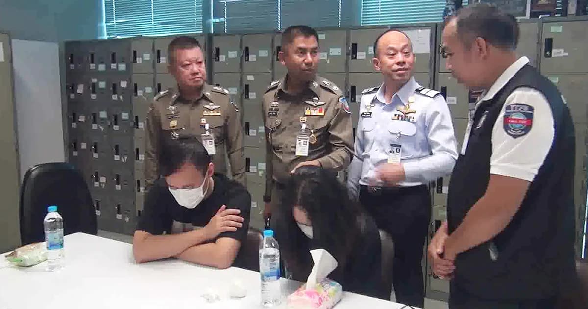 รวบ 2 คนจีน ฉกกระเป๋าเดินทาง นทท. ยี่ห้อหรู ในสุวรรณภูมิ