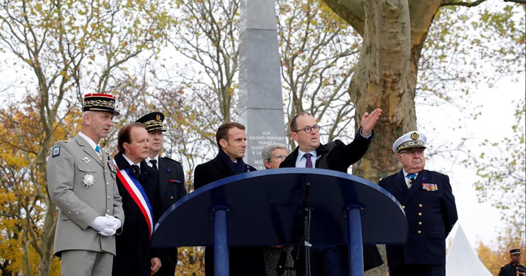 ปธน. ฝรั่งเศสเป็นประธาน งานรำลึก 100 ปี สงครามโลกครั้งที่ 1