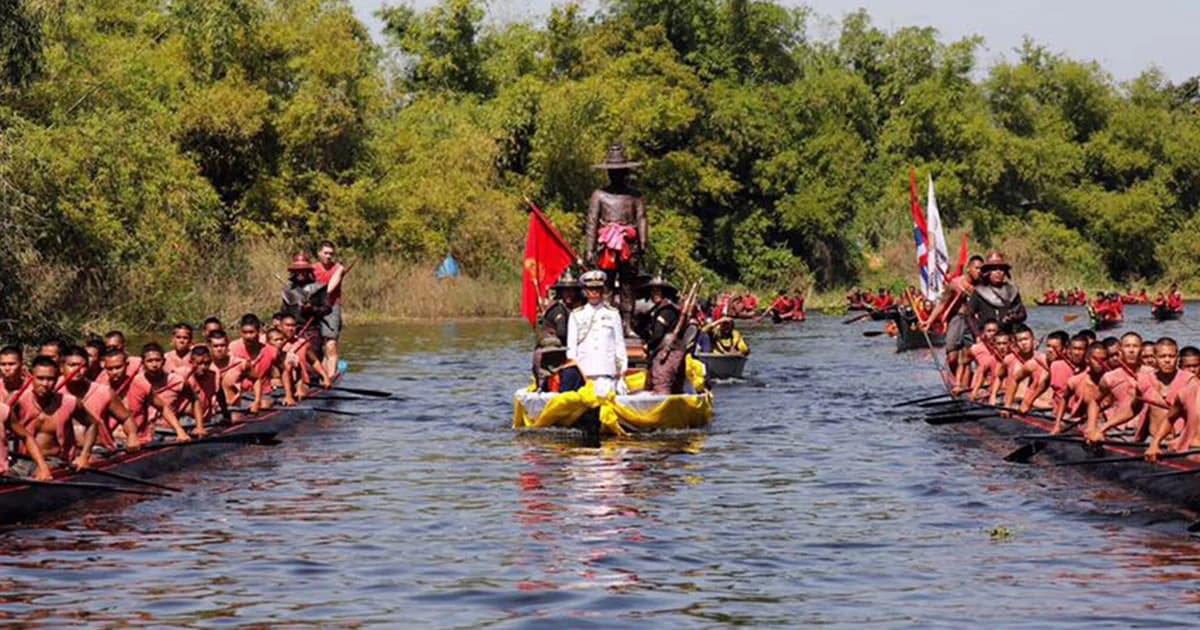 ประมวลภาพสมโภชใหญ่ 250ปี ยกพลขึ้นบก ‘พระเจ้าตาก’ กอบกู้เอกราช ณ ค่ายโพธิ์สามต้น