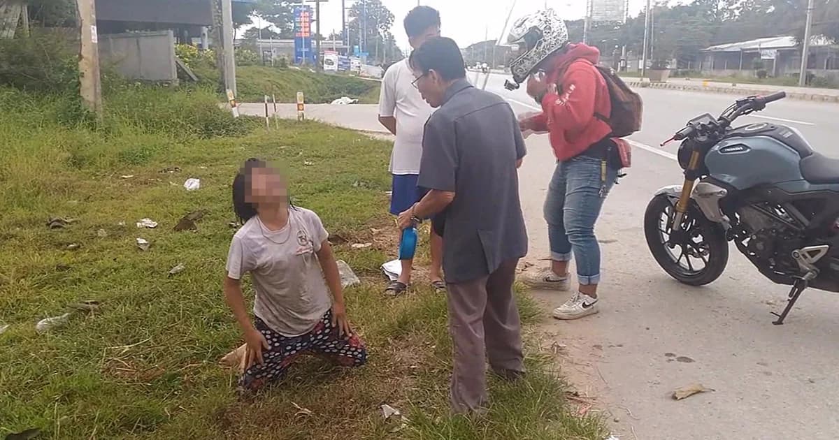 สาวคลุ้มคลั่งอาละวาด พ่อเชื่อถูกวิญญาณตายโหงสิงร่าง