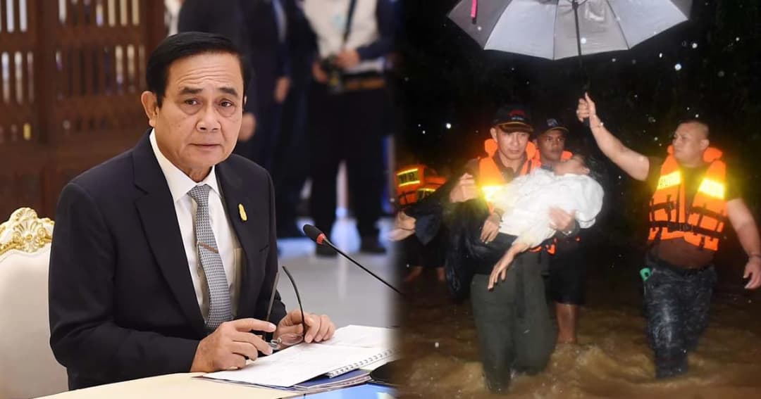 นายกฯ ห่วงน้ำท่วมบางสะพาน สั่งดูแลปชช.-ผู้ป่วย ต้องปลอดภัย