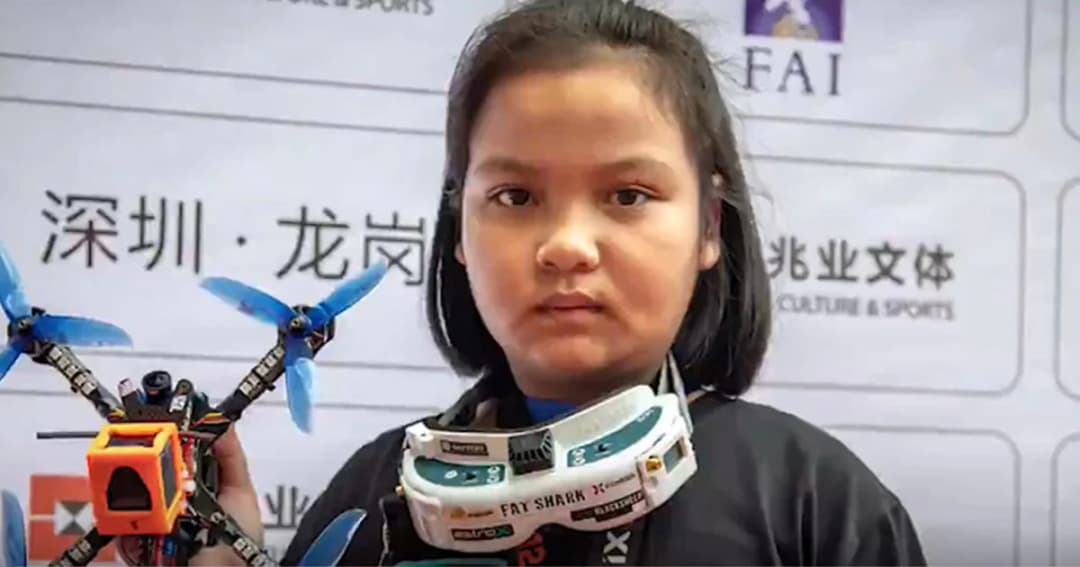 “น้องมิลค์” แชมป์โลกโดรน เผยเหตุผล “ทำไมหนูหน้านิ่ง”