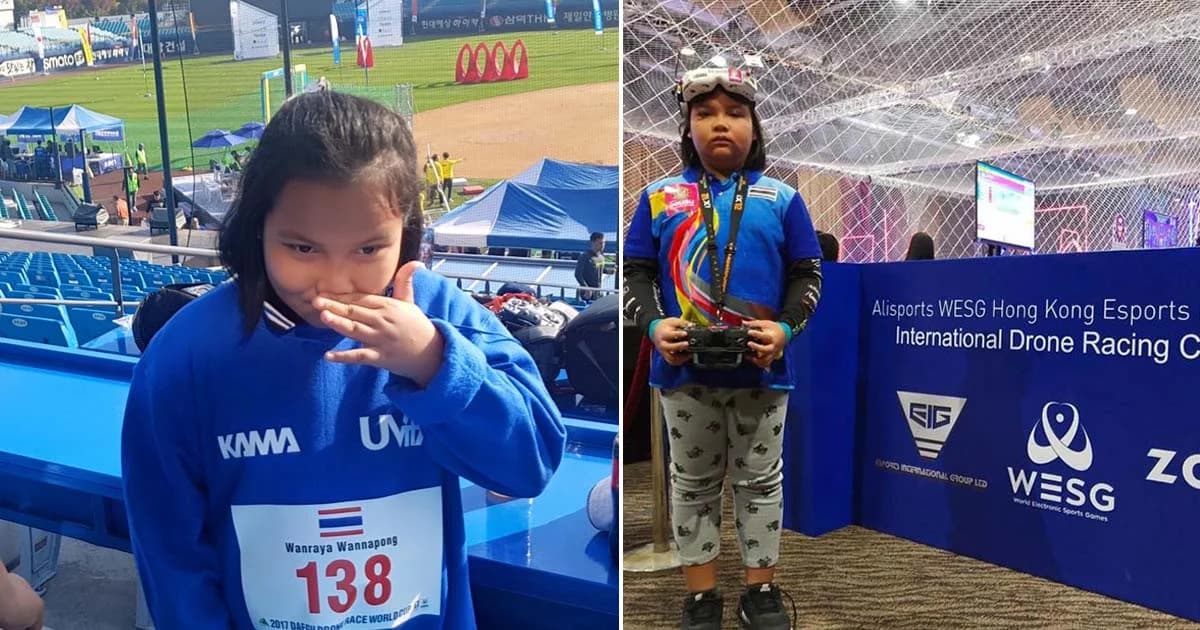 “น้องมิลค์” คว้าอีกแชมป์บังคับโดรนที่ฮ่องกง-เปิดวาร์ปภาพยิ้ม!