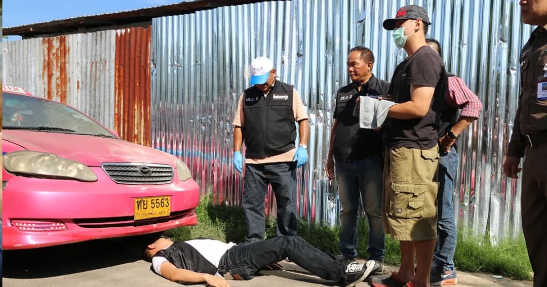 คุมตัว ‘มือฆ่าติวเตอร์’ ซุกศพใต้แท็กซี่ ทำแผน อ้างหึงหวงแฟนเก่า