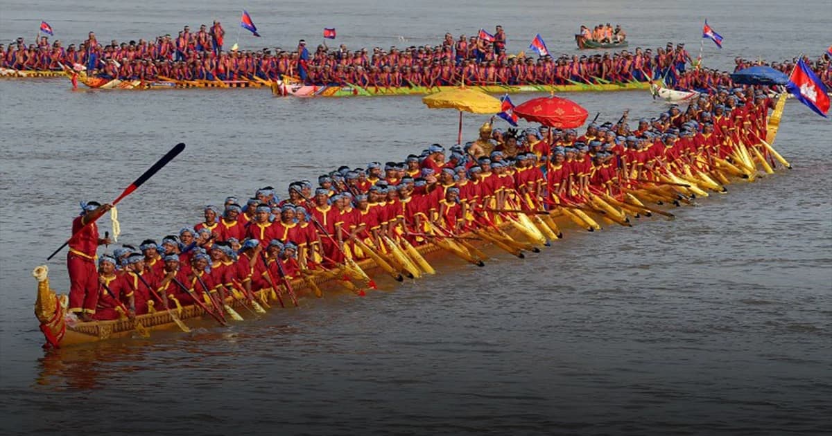 กัมพูชาสร้างสถิติ “เรือมังกรยาว” ที่สุดโลก ราคาเกือบ 2 ล้าน