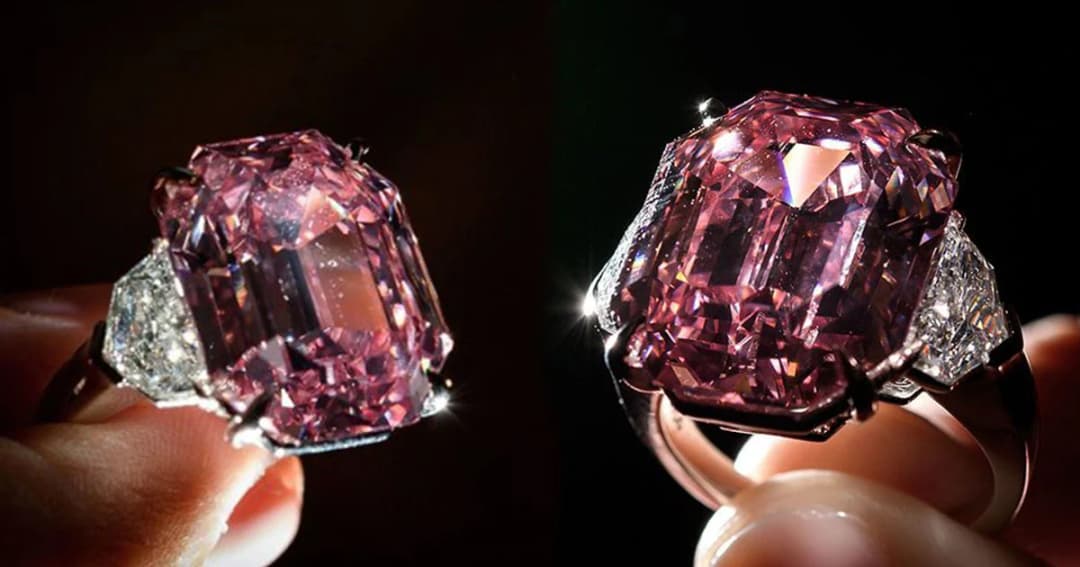 สวิตเซอร์แลนด์จัดประมูล เพชรสีชมพูแพงสุดในโลกมูลค่า 1.6 พันล้านบาท