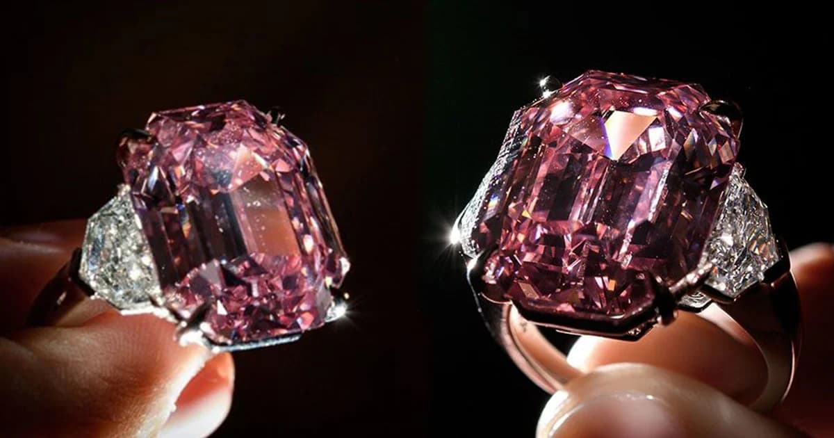สวิตเซอร์แลนด์จัดประมูล เพชรสีชมพูแพงสุดในโลกมูลค่า 1.6 พันล้านบาท