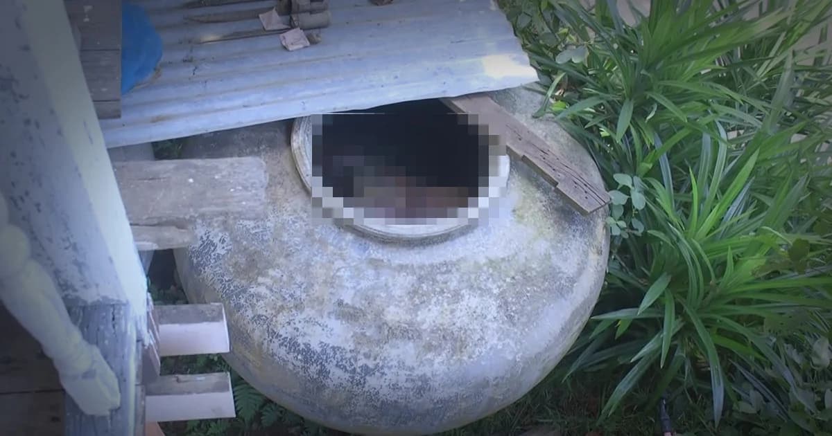 หนุ่มใหญ่เมากาวหนัก เล่นน้ำในโอ่งเผลอจมดับ