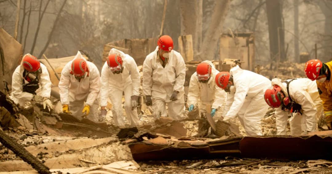 ยอดผู้สูญหายจากไฟป่าแคลิฟอร์เนียพุ่งกว่า 600 คน เสียชีวิตอีก 62 ราย