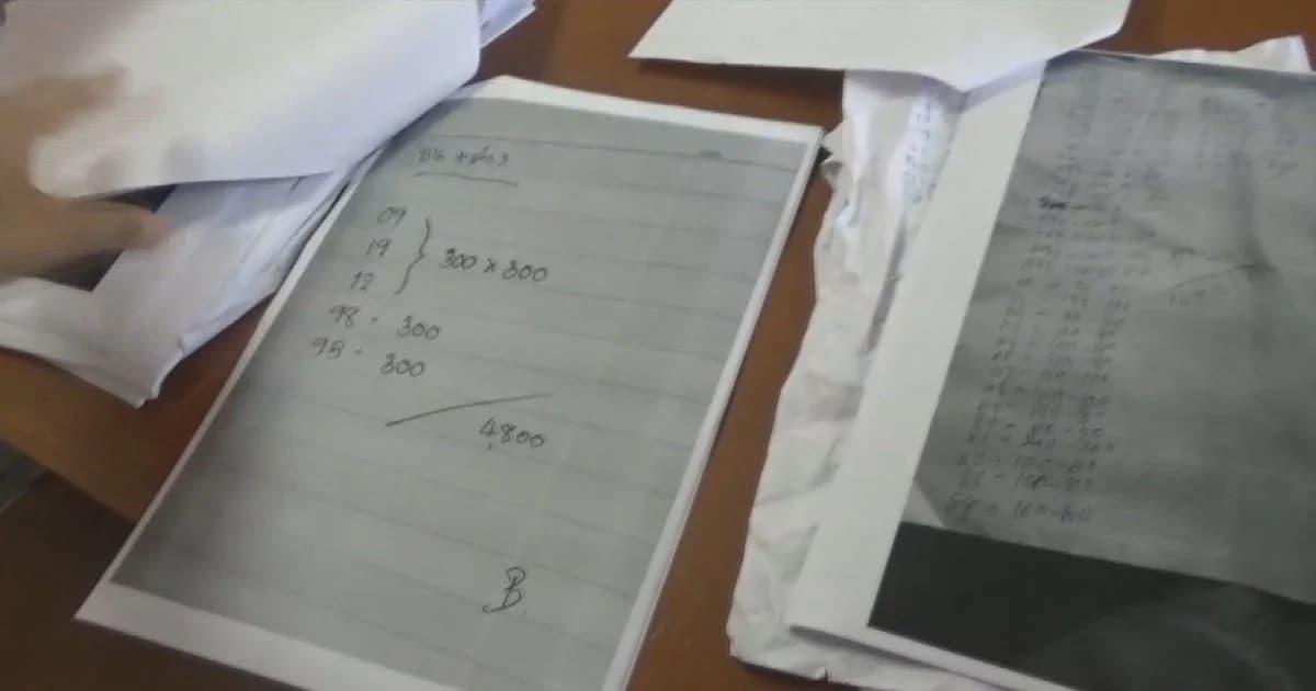 จับแหล่งหวยเถื่อนกลางโรงแรมเมืองแพร่ พบอดีตตำรวจเป็นเจ้าของ