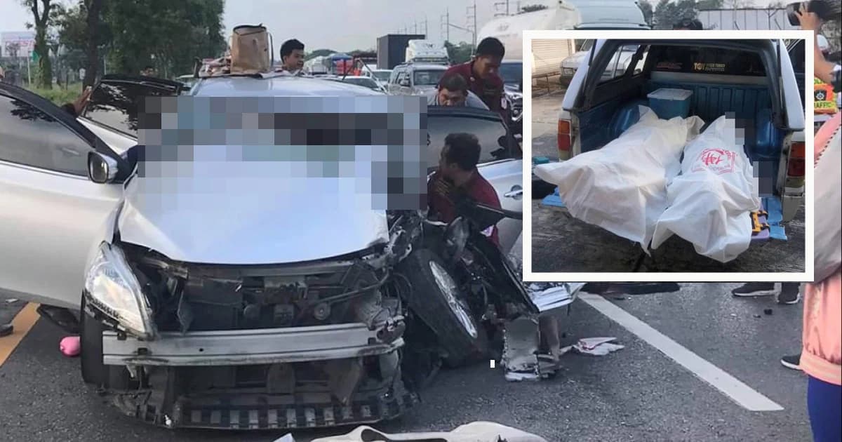 อ.มหิดล กับพ่อ เสียชีวิต ! หลังเก๋งเสยท้ายรถพ่วง