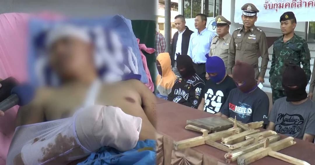 จับแล้ว 12 วัยรุ่นเมืองกาฬสินธุ์ รุมกระทืบหนุ่มช่างไฟฟ้าสาหัส