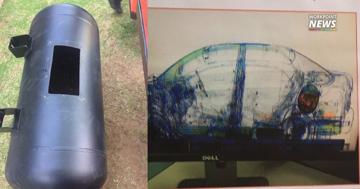 รอง ผบ.ตร. แถลงจับ 3 ผู้ต้องหาซุกยาบ้า 3 แสนเม็ดถัง NGV ตบตาเจ้าหน้าที่