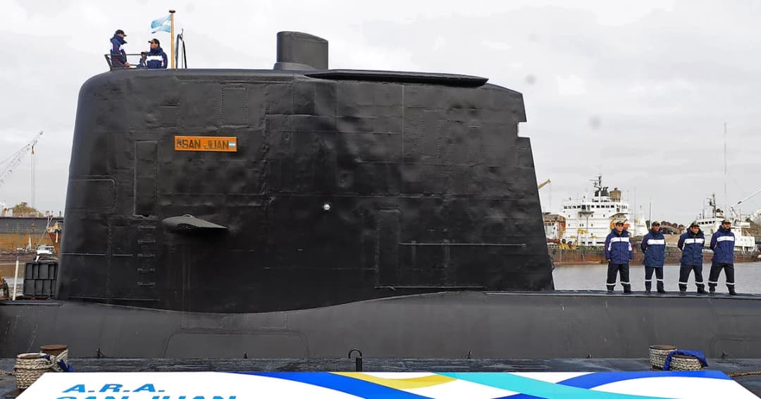 ทีมกู้ภัยพบซากเรือดำน้ำอาร์เจนติน่า หลังจมหายใต้ทะเลนับปี