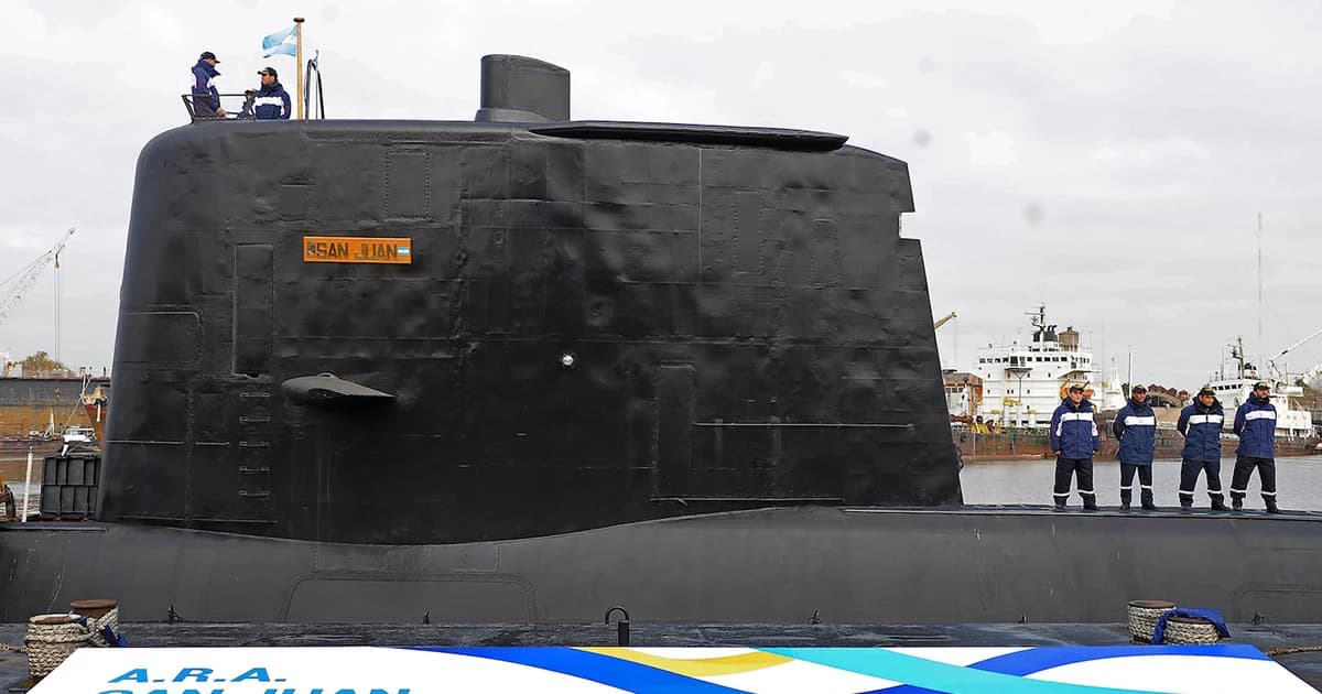 ทีมกู้ภัยพบซากเรือดำน้ำอาร์เจนติน่า หลังจมหายใต้ทะเลนับปี