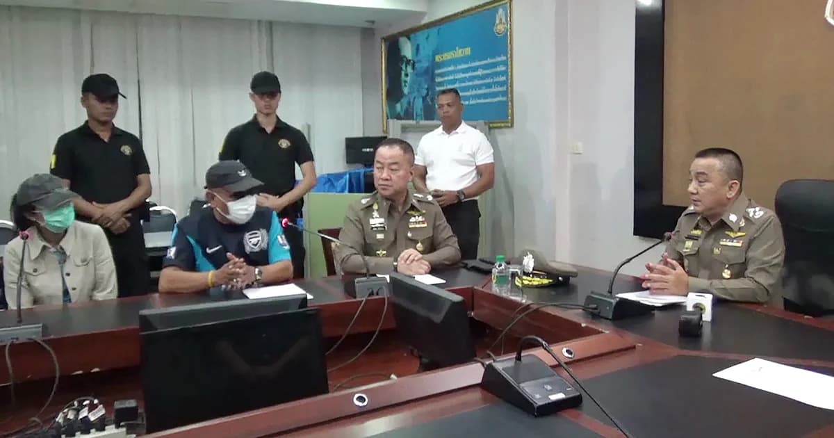 แถลงจับกุม ‘อู๊ด สิงหราช’ ตำรวจเก๊อ้างชื่อ ‘ศรีวราห์’ รีดส่วยรถบรรทุก