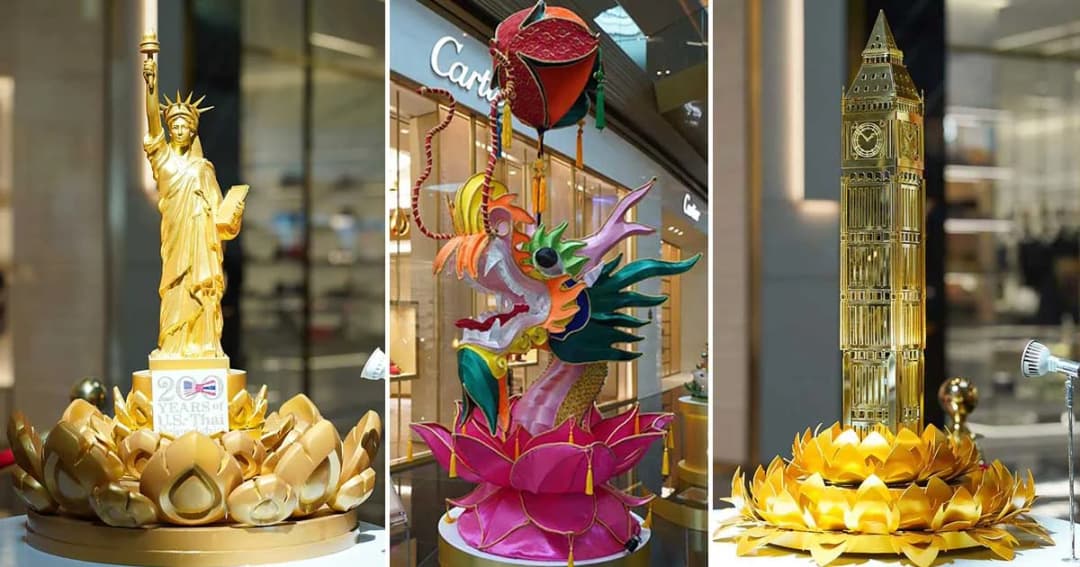 ครั้งแรกในโลก ! กระทงจาก 13 สถานทูต สะท้อนเอกลักษณ์โดดเด่นของแต่ละชาติ