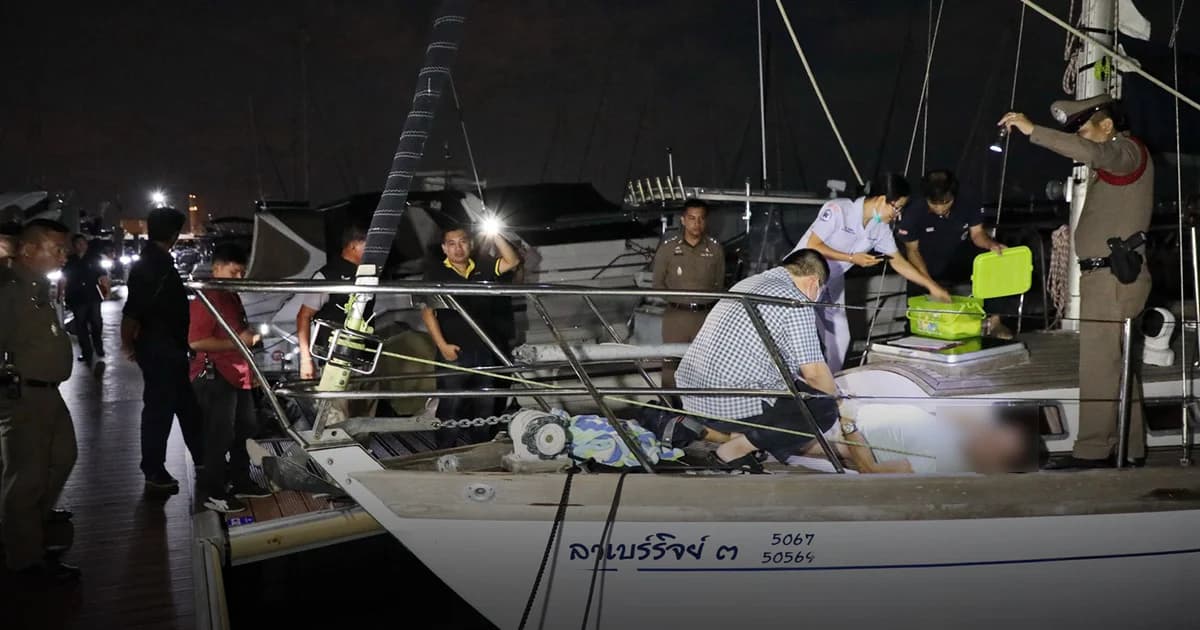 เฒ่าแคนาดา นอนเปลือยดับปริศนาบนเรือยอร์ชสุดหรู ชลบุรี