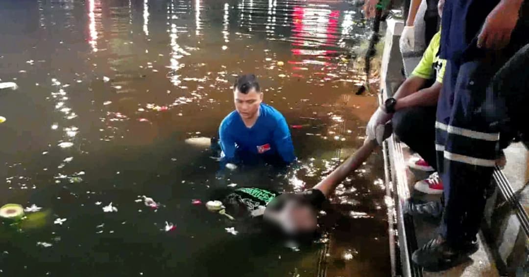 อุทาหรณ์! หนุ่มเมืองเลย ว่ายน้ำหาเศษเงินในกระทง ตะคริวกินจมน้ำดับ