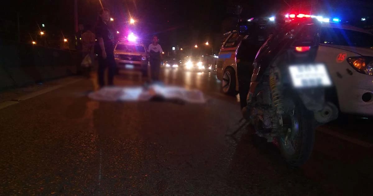 ฟอร์จูนเนอร์ชนจักรยานยนต์นักศึกษาเสียชีวิต แล้วหลบหนี