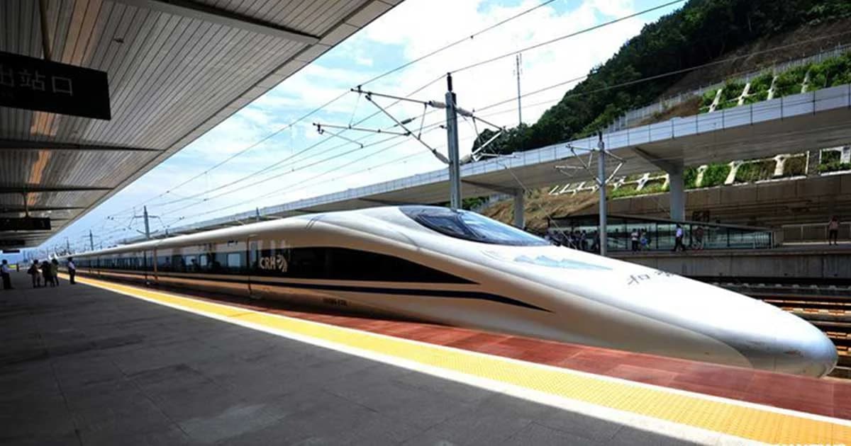 จีน เตรียมสร้างอุโมงค์รถไฟความเร็วสูงลอดใต้ทะเล 16.2 กม.