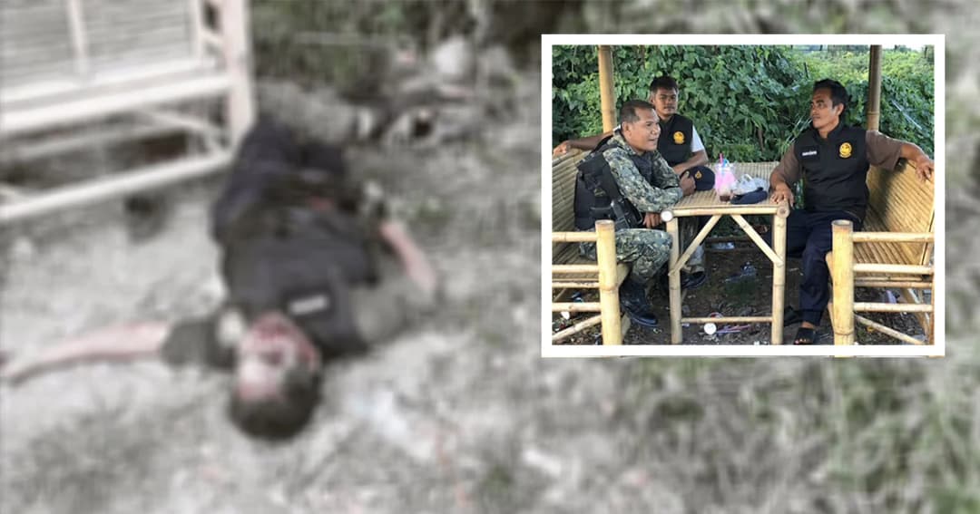 คนร้ายยิงถล่ม จนท. ดับ 3 กลางตลาดนัดท่าหยี ! ก่อนชิงปืน 3 กระบอก