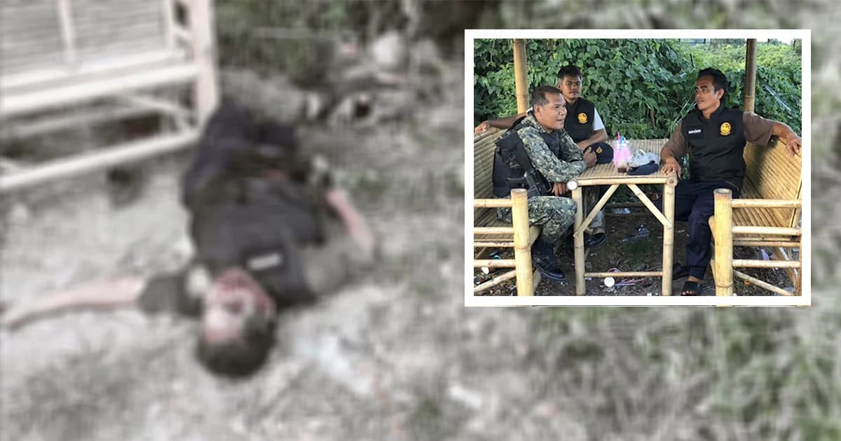 คนร้ายยิงถล่ม จนท. ดับ 3 กลางตลาดนัดท่าหยี ! ก่อนชิงปืน 3 กระบอก