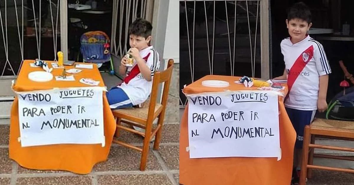 หนูน้อยวัย 6 ขวบ ขายของเล่นเก็บเงินไปเชียร์ทีมรัก