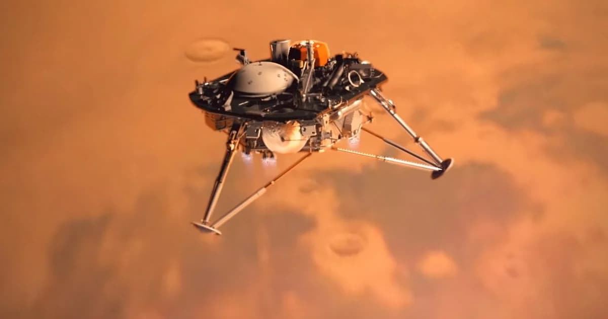 ปฏิบัติการสะท้านจักรวาล ! ยาน InSight ใกล้ลงจอดบนดาวอังคาร