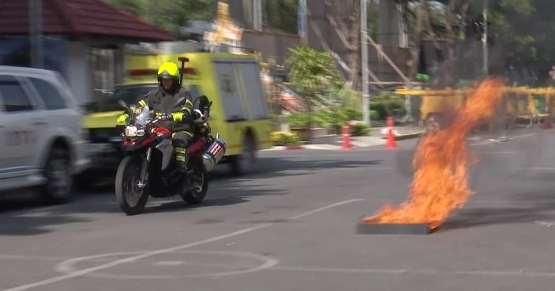 กทม.จัดซื้อ “บิ๊กไบค์ดับเพลิง” 18 คัน ราคา 1.3 ล้านบาท/คัน แก้ถึงจุดหมายช้า-เหตุรถติด