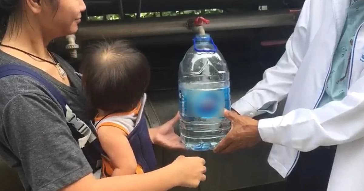 ประปานำน้ำมาช่วย หลังชาวคอนโดยังกังวลถังพักไม่สะอาด